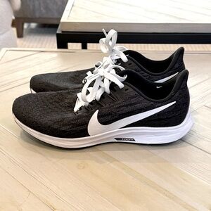 Nike Air Zoom Pegasus 36, Black/White and Thunder Grey AQ2210-004, Size 9